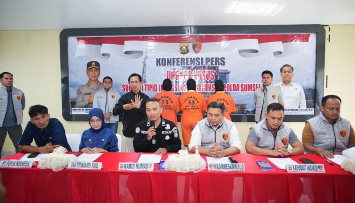 Jual Sisa Alokasi Jatah Petani, Tiga Pelaku Penyelewengan Pupuk Subsidi di Muara Enim Ditangkap