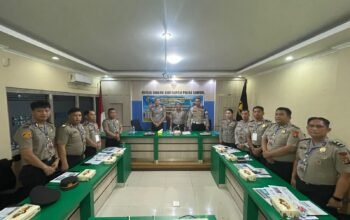 Tersandung Kode Etik Profesi Polri, 10 Personel Polda Sumsel Diberikan Pembinaan dari Bidpropam Polda Sumsel