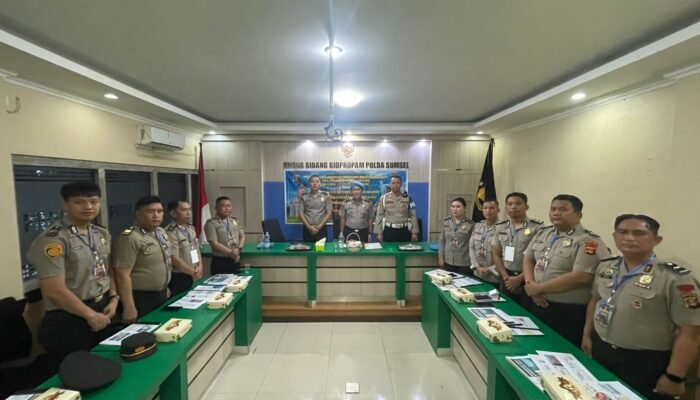 Tersandung Kode Etik Profesi Polri, 10 Personel Polda Sumsel Diberikan Pembinaan dari Bidpropam Polda Sumsel