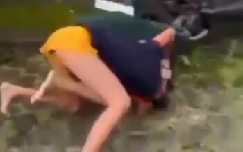 Viral Dua Remaja Putri di Palembang Duel Saling Jambak Rambut Hingga Jatuh ke Tanah