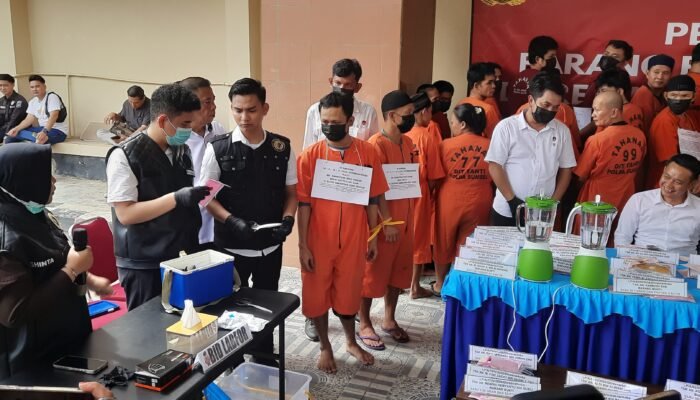 Polda Sumsel Musnahkan Barang Bukti Narkotika Senilai Rp 2,8 Miliar, Ada Etomidate Hingga Ganja Kering