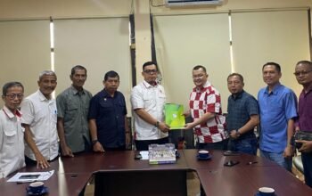 Pengurus PORDI Sumsel Kunjungi KONI, Serahkan Susunan Daftar Kepengurusan