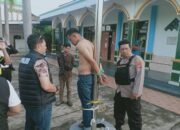 Tertangkap Tangan Bobol Kotak Amal Masjid, Pria Asal Betung Diikat Warga