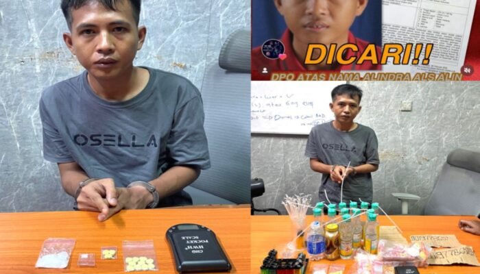 Pengedar Sabu dan Pil Ekstasi di Ogan Ilir Ditangkap Polisi, Sengaja Bangun Pondok Khusus Pelanggan Menghisap