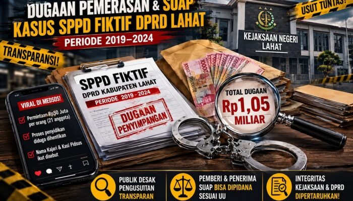 Viral Video Dugaan Pemerasan DPRD Lahat, K-MAKI Desak Kajari hingga Anggota Dewan Diperiksa
