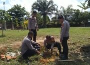 Perkuat Ketahanan Pangan Nasional, Polda Sumatera Selatan Hijaukan Komplek Paakri