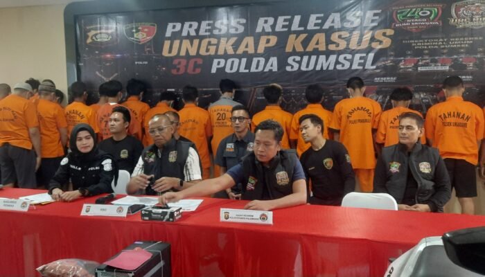 Baru Terbentuk, Unit Reaksi Cepat Polda Sumsel dan Polres Jajaran Amankan Ratusan Pelaku 3C