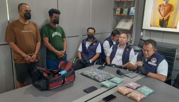Polda Sumsel Gagalkan Pengiriman 6 Ribu Butir Ekstasi dan 150 Etomidate ke Pulau Jawa, Dua Orang Ditangkap