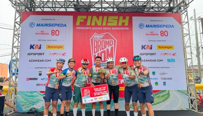 Polda Sumsel Kembali Cetak Prestasi di Dunia Balap Sepeda, Terbaru Juara di Bromo KOM 2026
