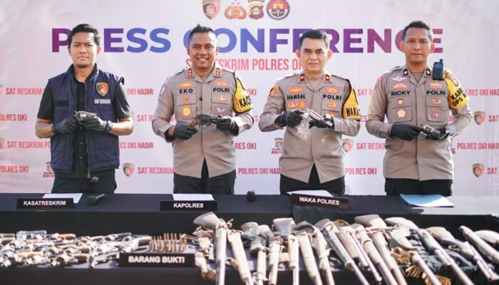 Selain Penindakan, Ops Senpi Musi 2026 Polda Sumsel Terima Serahan Ratusan Senpi Ilegal dari Masyarakat