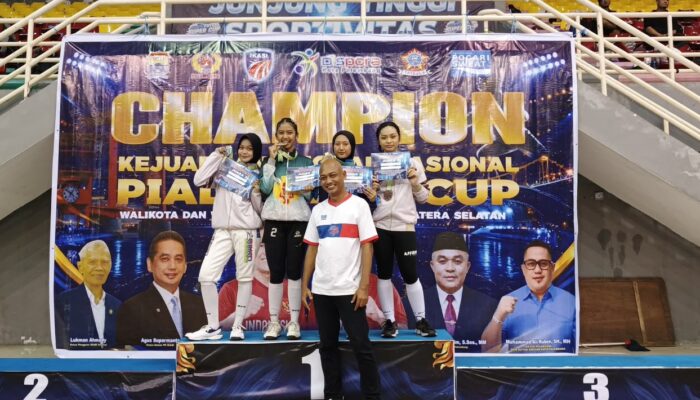 Alya Rubiya Yuki Raih Dua Medali Perak di Kejurnas Anggar 2026