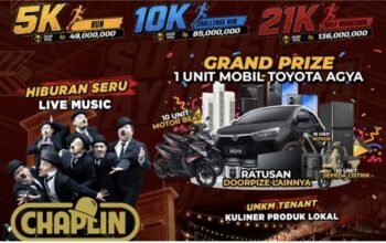 Melampaui Target, 8000 Peserta Ramaikan Sumsel Bhayangkara Run 2026
