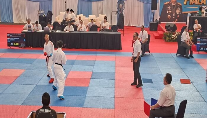 Selamat, Atlet Karate Polda Sumsel Masuk Peringkat ke-8 Ajang Kapolri Cup 2026