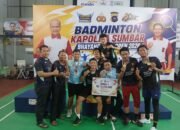 Luar Biasa, Atlet Badminton Polda Sumsel Raih Juara 1 Kapolda Sumbar Open 2026