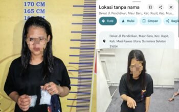 Polda Sumsel Ringkus Wanita Muda di Muratara Pengedar Narkoba, Sita Sabu 120,91 Gram