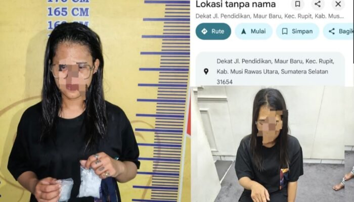 Polda Sumsel Ringkus Wanita Muda di Muratara Pengedar Narkoba, Sita Sabu 120,91 Gram