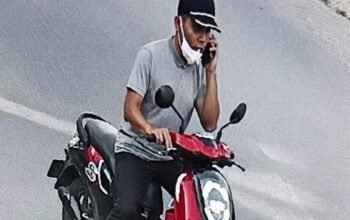 Pria Berkaos Polisi Bawa Kabur Motor Pedagang Es Jumbo di Palembang, Modus Minjam untuk Jemput Istri
