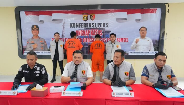 Dua Pelaku Pemalsu Website Sumsel Bhayangkara Run 2026 Ditangkap Ternyata Residivis Curanmor