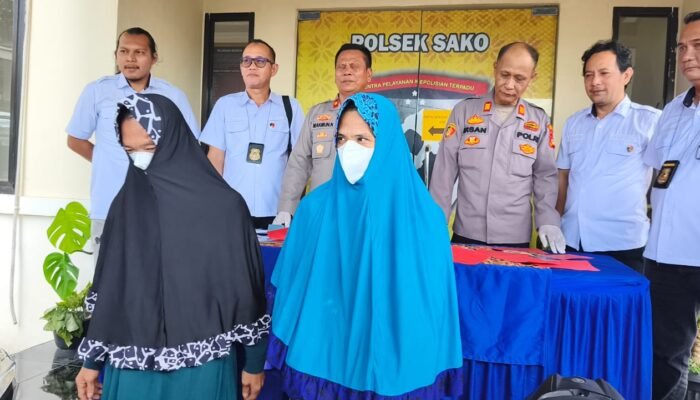 Pakai Daster dan Jilbab, Dua Pria di Palembang Bobol Rumah Tetangga Gasak Uang Rp 50 Juta