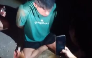 Sempat Viral, Pelaku Curanmor Bersenpi di Gandus Ditangkap, Polisi Berikan Tindakan Tegas