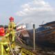 Jukung Kayu di Tepi Sungai Musi Ludes Terbakar Saat Proses Perbaikan