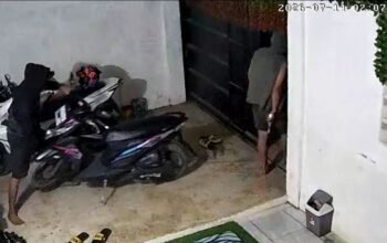 Dalam Semalam Kawanan Curanmor Gasak Tiga Motor di Komplek Taman Asri Gandus, Polisi Ultimatum Pelaku