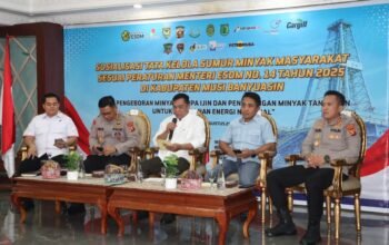 Stop Pengeboran Ilegal, Polda Sumsel dan Pemkab Muba Sosialisasikan Tata Kelola Sumur Minyak