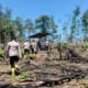 Cegah Karhutla, Personel Polda Sumsel Sisir Lahan Rawan di Muba