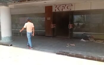 Kebakaran Eks Gerai KFC di Internasional Plaza (IP) Api Berasal dari Mesin Gerinda Pekerja