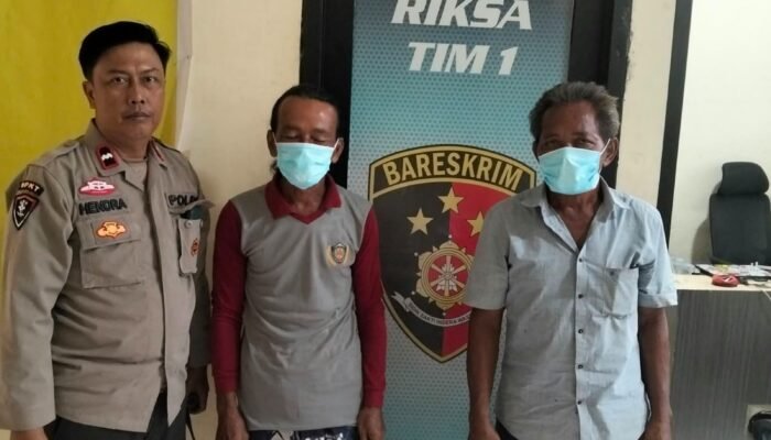 Sengaja Dibakar Untuk Tanam Sayuran, Polisi Tangkap 2 Pelaku Pembakaran Lahan di Sako