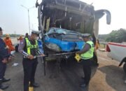 Satlantas Polres Ogan Ilir Selidiki Penyebab Kecelakaan Beruntun di Tol Palembang-Indralaya