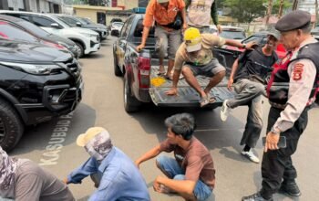 15 Jukir Liar dan Preman Pasar di Palembang Terjaring Razia Ops Sikat Musi I Polda Sumsel