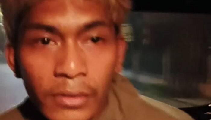 Pemalak Sopir Truk Sambil Bawa Parang di Simpang Macan Lindungan Palembang Ditangkap
