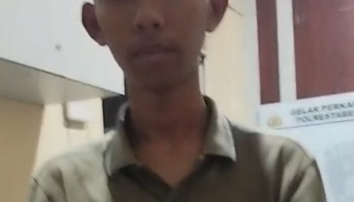 Satu Pelaku Penyerangan Ayah dan Anak Pedagang Pecel di Jalan Merdeka Palembang Ditangkap
