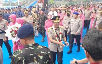 Pisah Sambut Kapolda Sumsel Ditengah Kabut Asap, Irjen Pol Rony Samtana Berkomitmen Tuntaskan Kasus Karhutla