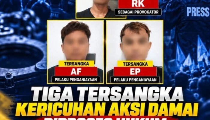 Kasus Pengeroyokan Dua Jurnalis di Depan Polda Sumsel, Polisi Tetapkan 3 Tersangka