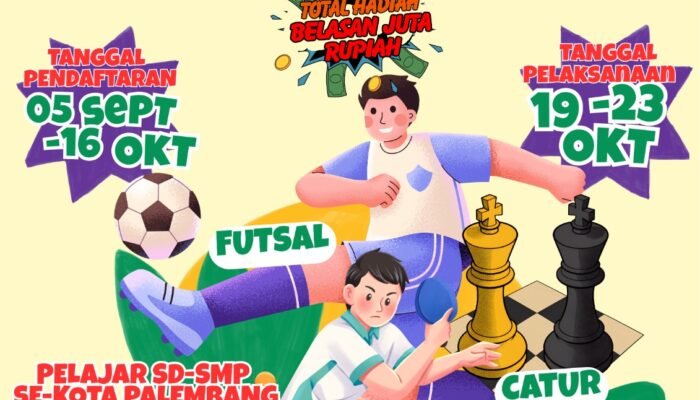 SMP Padmajaya Palembang Gelar Sports Championship 2026, Sediakan Piala Bergilir dan Hadiah Jutaan Rupiah