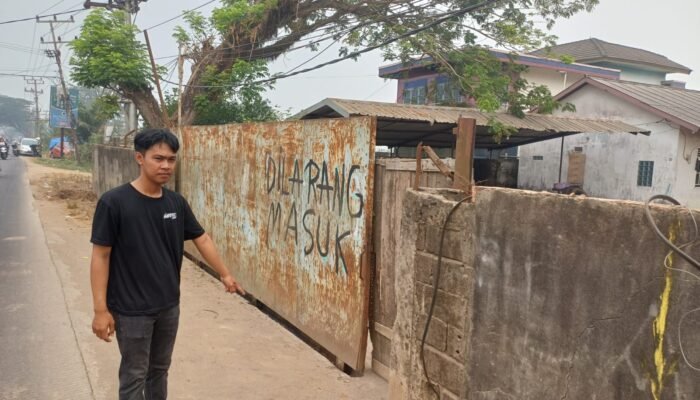 Ditinggalkan di Pinggir Jalan, Sepeda Motor Kurir Paket di Gandus Digasak Pelaku Curanmor