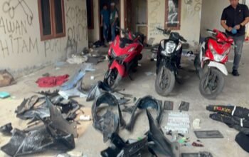 Gasak 3 Motor, 6 Remaja Komplotan Bobol Ruko Ditangkap Jatanras Polda Sumsel