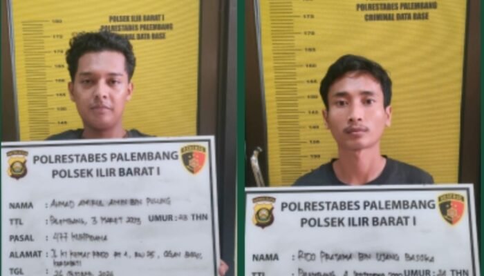 Dipancing Korban Bertemu, Dua Pelaku Pencurian Iphone di Jalan Tanjung Barangan Ditangkap Polisi